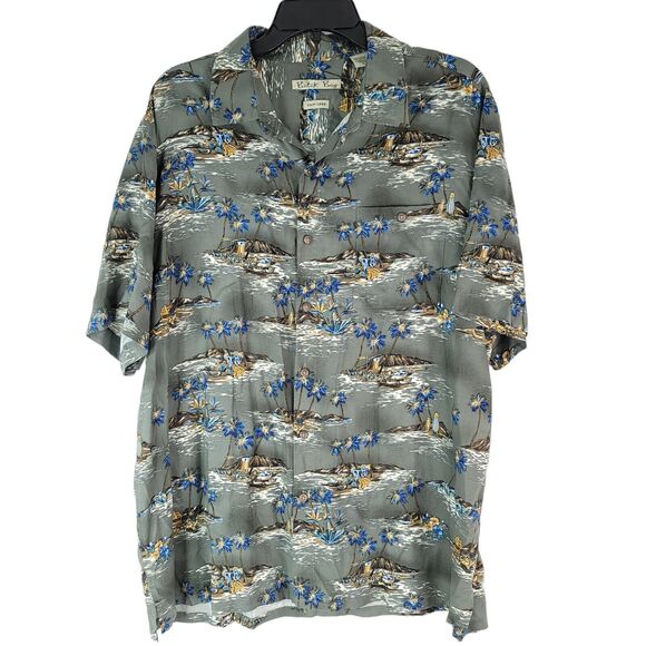 Batek Bay Other - Batek Bay Mens Button Up Shirt Hawaiian Beach Tropical Aloha Floral Size XL
